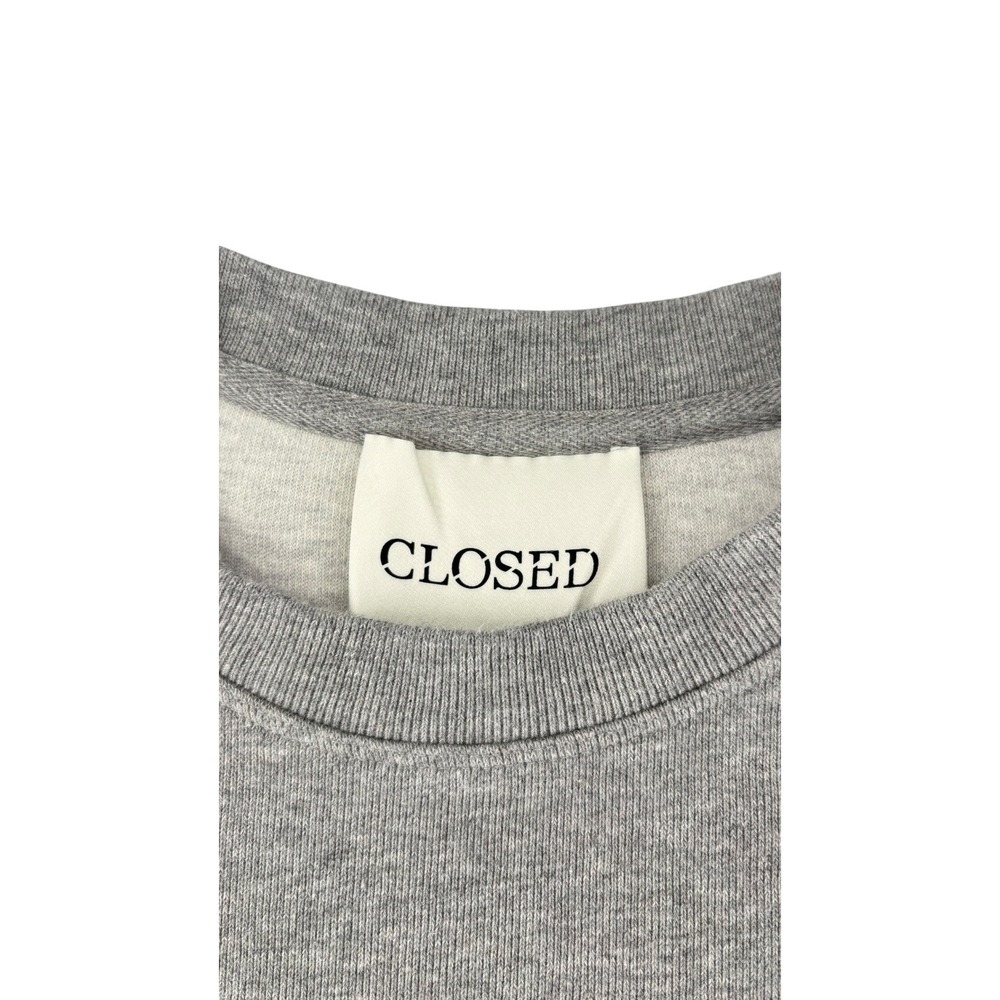 Closed Sweatshirt Scandi Style Womens Medium Cozycore Cropped Drop Shoulder - Picture 3 of 10